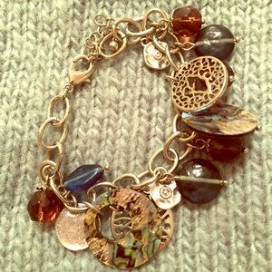 Silpada Bracelet with Abalone